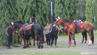 Dari total personel yang diturunkan, terdiri dari 2.877 personel Polri (Satgaspus 727 personel, Satgasda 2.000 personel, dan Satgasres 100 personel).