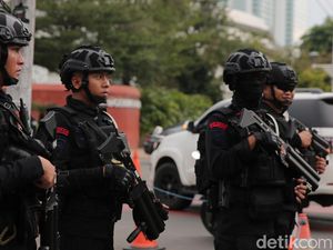 Pengamanan Ketat Jelang Debat Capres di Istora Senayan