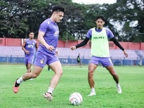 Latihan Perdana Usai Libur Nataru, Skuad Persik Kediri Belum Lengkap