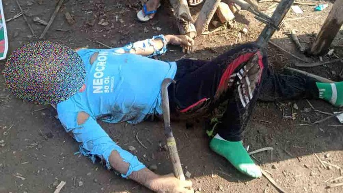 Syaiful (40), warga Desa Kambilo, Kecamatan Wawo, Kabupaten Bima, NTB, ditemukan meninggal diduga karena tersambar petir. (Istimewa)