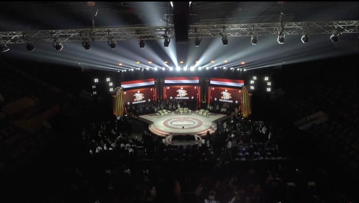 Venue debat ketiga Pilpres 2024 (dok. detikcom)