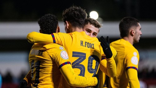 Barbastro vs Barcelona di Copa del Rey, Senin (8/1/2024) dinihari WIB.