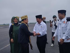 Cak Imin Tiba di Lampung, Disambut Eks Wagub Chusnunia Chalim