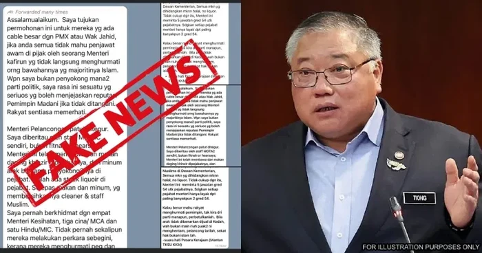 Menteri Pariwisata Malaysia Dituduh Konsumsi Babi dan Alkohol di Kantor, Ini Klarifikasinya