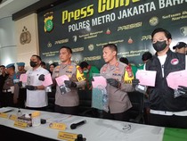 Penampakan Barang Bukti Sabu Kasus Narkoba Ibra Azhari