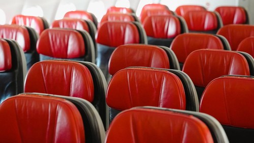 Ilustrasi kursi pesawat Lion Air Grup