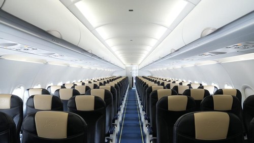 Ilustrasi kursi pesawat Lion Air Grup