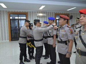 4 Kapolres di Jambi Resmi Berganti, Siapa Saja?
