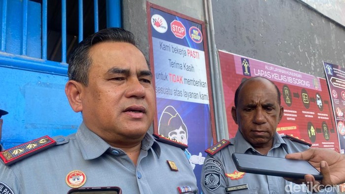 Kepala Kantor Wilayah Kementerian Hukum dan HAM Papua Barat Taufiqurrakhman. Juhra Nasir/detikcom