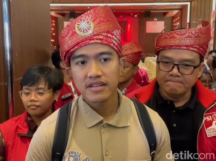 Ketua Umum PSI, Kaesang Pangarep menghadiri kegiatan Kopdarwil PSI ke Provinsi Kepulauan Riau (Kepri).(Alamudin Hamapu/detikSumut)