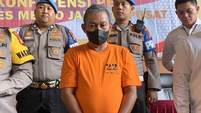 Konferensi pers di Polres Metro Jakpus (Mulia/detikcom)