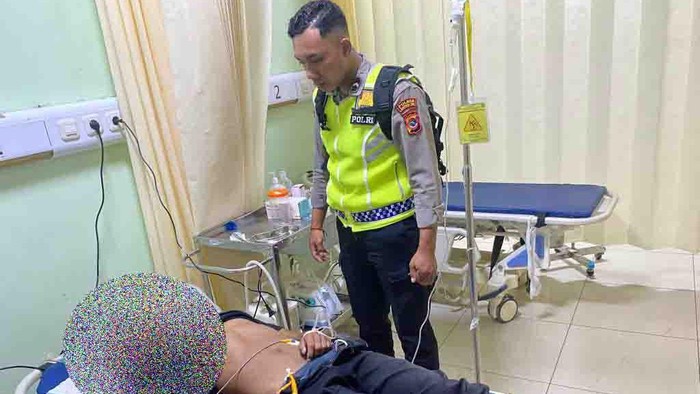 Heribertus Agung, korban tewas kecelakaan tunggal motor, di Manggarai Timur, NTT, Minggu malam (7/1/2024).