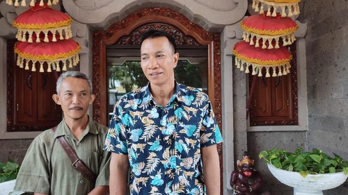 Kuasa Hukum Kadek Dwi Arnata alias Jero Dasaran Alit (JDA), Kadek Agus Mulyawan, di Kejaksaan Negeri Tabanan, Senin (8/1/2024).