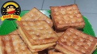Di Tangerang Selatan juga ada toko yang menjual gabin tape enak dan murah, namanya Anum Sari. Tersedia varian cokelat dan original. Harganya Rp 16 ribu untuk original dan Rp 18 ribu untuk coklat. Isinya 6 buah. Foto : Shopee / Anum Sari