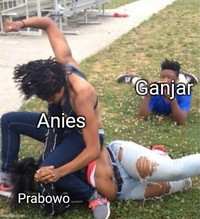 Kumpulan Meme Debat Capres Semalam, Anies-Prabowo Gelut