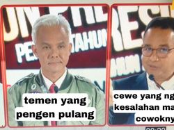 Kumpulan Meme Debat Capres Semalam, Anies-Prabowo Gelut
