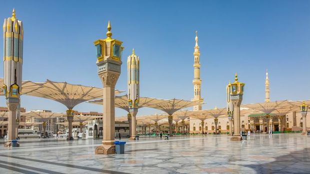 The Prophet's Mosque, is the second mosque built by the Islamic prophet Muhammad in Medina, after that of Quba, as well as the second largest mosque and holiest site in Islam, after the Masjid al-Haram in Mecca, in the Saudi region of the Hejaz