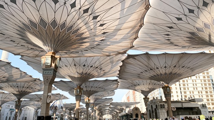 Masjid Nabawi The Prophet's Mosque, is the second mosque built by the Islamic prophet Muhammad in Medina, after that of Quba, as well as the second largest mosque and holiest site in Islam, after the Masjid al-Haram in Mecca, in the Saudi region of the Hejaz