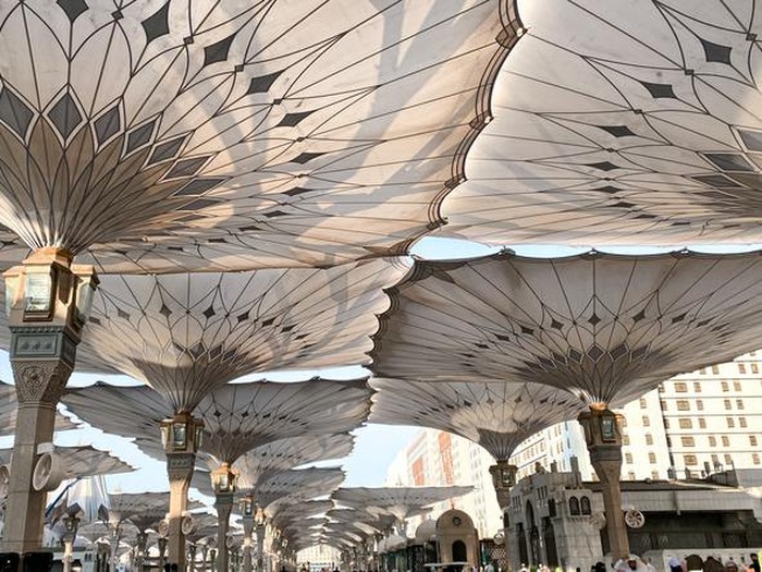 The Prophets Mosque, is the second mosque built by the Islamic prophet Muhammad in Medina, after that of Quba, as well as the second largest mosque and holiest site in Islam, after the Masjid al-Haram in Mecca, in the Saudi region of the Hejaz