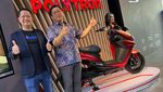Lihat dari Dekat Motor Listrik Polytron Fox-S, Harga Mulai Rp 9 Jutaan