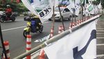 Parah, Jalur Sepeda di Jembatan Kuningan Penuh APK