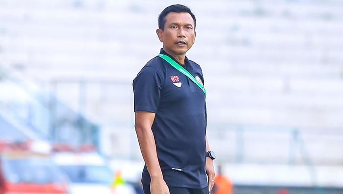 Pelatih Deltras FC Widodo C Putro