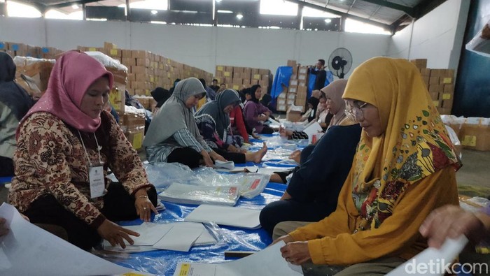 Pelipatan surat suara di Kabupaten Cianjur
