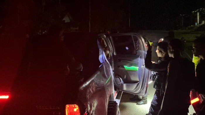 Penyekatan di perbatasan Sorong-Maybrat usai 53 kabur dari Lapas Sorong. Dokumen Istimewa