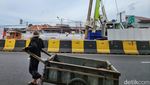 Proyek LRT Velodrome-Manggarai Makin Meluas, Kemacetan Tak Terhindari