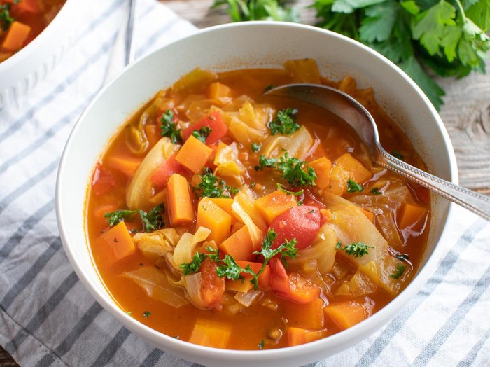 Resep Sup Tomat dan Sayuran