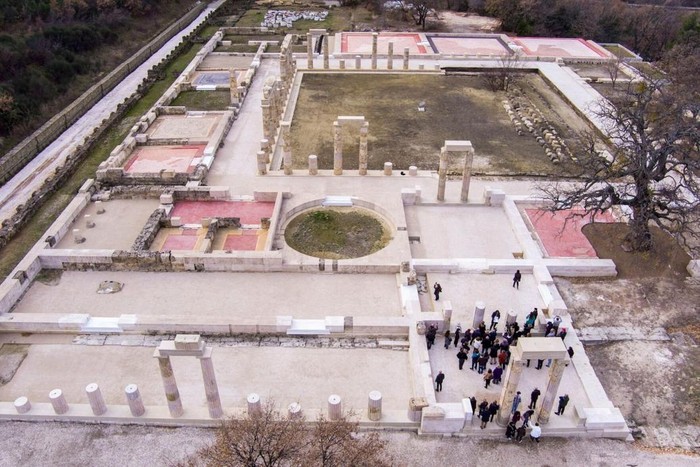 Royal Metropolis of the Makedonia, Istana ALexander Agung yang berusia 2.400 tahun resmi dibuka untuk wisatawan