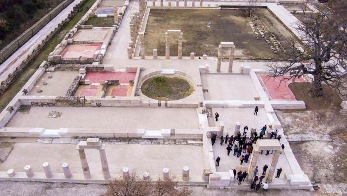Royal Metropolis of the Makedonia, Istana ALexander Agung yang berusia 2.400 tahun resmi dibuka untuk wisatawan