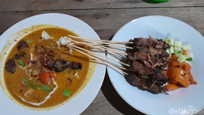 Sate Maranggi domba dan tongseng sapi Kang Ruddy Pangandaran.