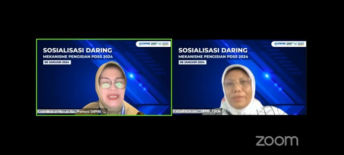 Sosialisasi pengisian PDSS