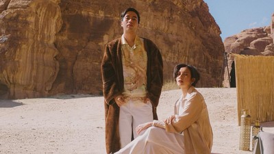 8 Gaya Selebriti Pose di Al Ula Arab Saudi, BCL Hingga Cristiano Ronaldo