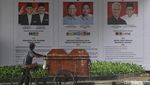 Baliho Sosialisasi Pasangan Capres-Cawapres Mejeng di Jakarta