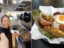 Berhenti Kerja di Resto Michelin, Wanita 25 Tahun Ini Pilih Jualan Nasi Lemak