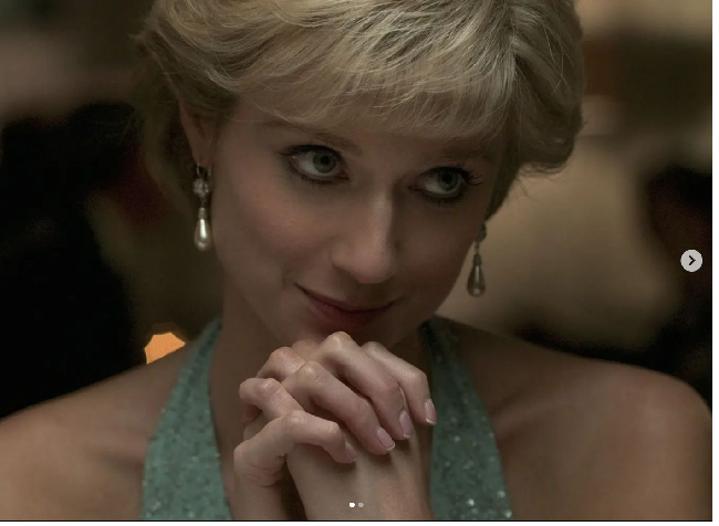 Elizabeth Debicki mulai berperan sebagai Putri Diana dalam The Crown season 5. Dia kembali melanjutkan peran Putri Diana dalam The Crown season 6 yang tayang di Netflix. Foto: Dok. AFP, Netflix