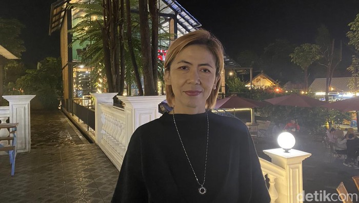 Evi Novia (50) pengusaha sukses di Sukabumi