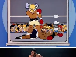Foto Sejarah yang Diciptakan Kembali oleh Kartun The Simpsons