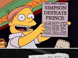 Foto Sejarah yang Diciptakan Kembali oleh Kartun The Simpsons