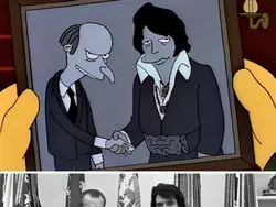 Foto Sejarah yang Diciptakan Kembali oleh Kartun The Simpsons