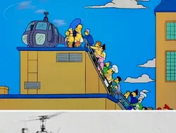 Foto Sejarah yang Diciptakan Kembali oleh Kartun The Simpsons