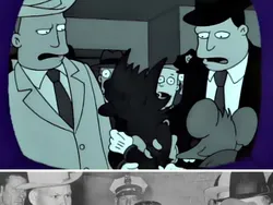 Foto Sejarah yang Diciptakan Kembali oleh Kartun The Simpsons