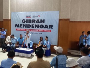 Kampanye di Buleleng, Gibran Kaji Pembangunan Bandara Bali Utara