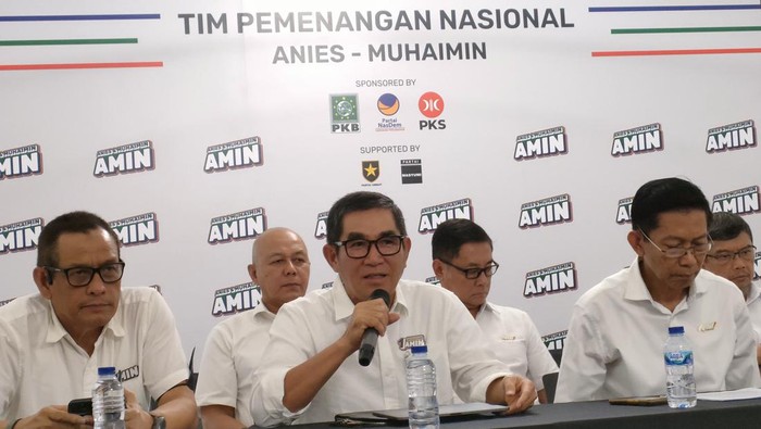 Ketua Dewan Penasehat Tim Pemenangan Nasional Anies Baswedan-Muhaimin Iskandar (Timnas AMIN), Hamdan Zoelva,