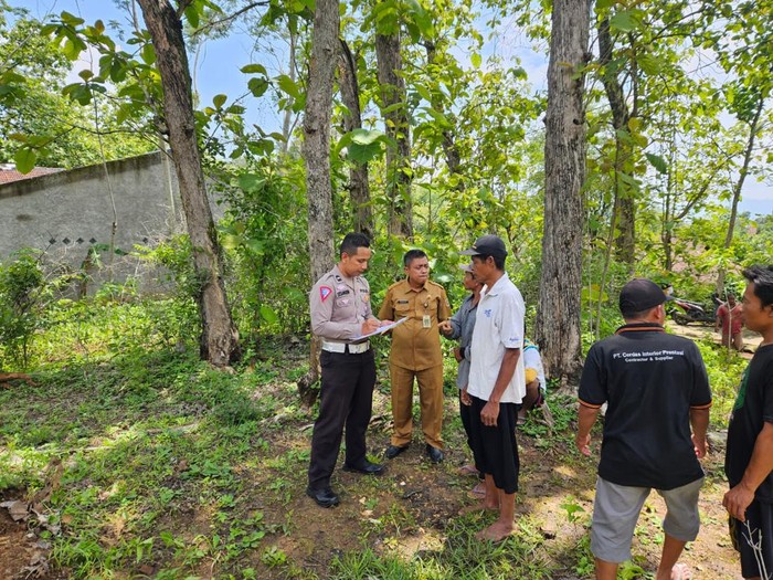 Lokasi pria 45 tahun tewas tersengat listrik di Kecamatan Purwantoro, Kabupaten Wonogiri, Jawa Tengah, Selasa (8/1/2024).