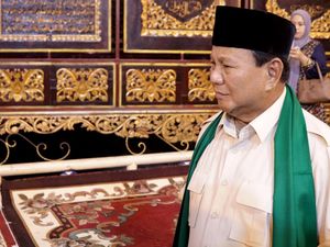 Momen Prabowo Kunjungi Bayt Al-Quran Al Akbar di Sumsel