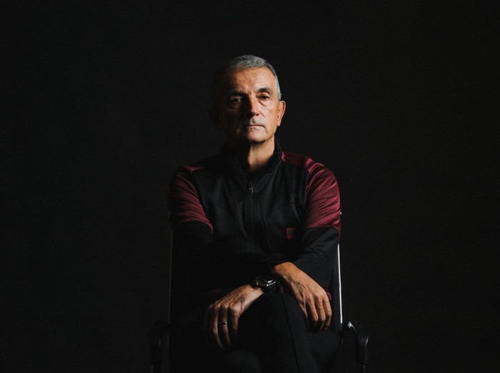 Pelatih Persis Solo Milomir Seslija. Foto diunggah Selasa (9/1/2024).