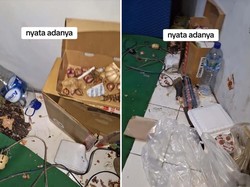 Viral Mahasiswi Berpakaian Rapi, Kamar Kosnya Bikin Shock Penuh Sampah